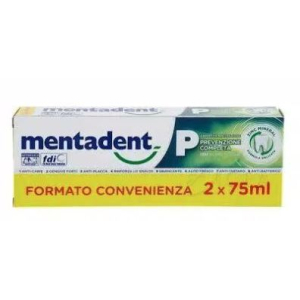 MENTADENT P 2 X 75 ML BITUBO PROMO