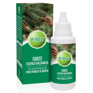 PUMILIO FORTE ESSENZA BALSAMICA OLI ESSENZIALI NATURALI PINO PUMILIO & MENTA 40 ML