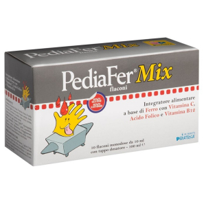 PEDIAFER MIX 10 FLACONI DA 10 ML