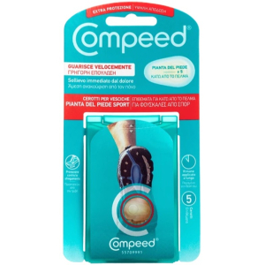 COMPEED CEROTTI PER VESCICHE PIANTA PIEDE SPORT 5 PEZZI