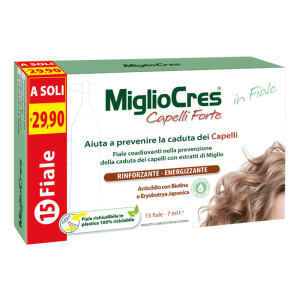 MIGLIOCRES CAPELLI FORTE 15 FIALE X 7 ML