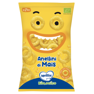 MELLIN SNACK BIO ANELLINI MAIS 15 G