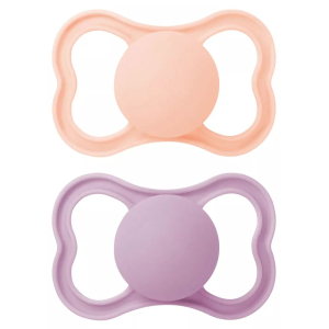 MAM AIR SUCCHIETTO 16+ MESI SILICONE FEMMINA 2 PEZZI