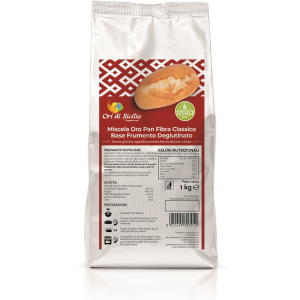 ORI DI SICILIA MIX ORO PAN FIBRA CLASSICO BASE FRUMENTO DEGLUTINATO 1 KG