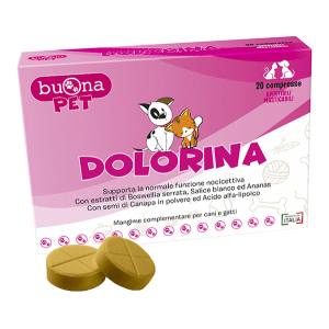 DOLORINA 20 COMPRESSE MASTICABILI NUOVA FORMULA