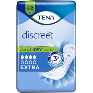 ASSORBENTE INCONTINENZA LEGGERA TENA DISCREET EXTRA 10 PEZZI