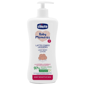 CHICCO BABY MOMENTS LATTE CORPO SENSITIVE LEGGERO 500 ML