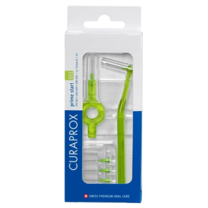 CURAPROX CPS 011 SCOVOLINO PRIME START 011 LIME GREEN 5 PEZZI