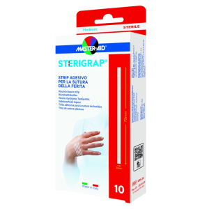 MASTER-AID STERIGRAP STRIP ADESIVO SUTURA FERITE 75X3 MM 10 PEZZI