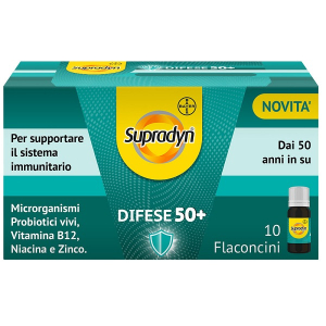 SUPRADYN DIFESE 50+ 10 FLACONCINI 10 ML