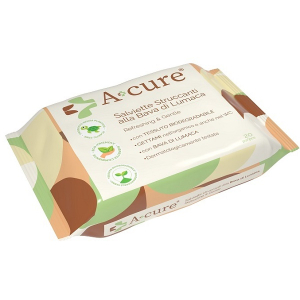 A+CURE STRUCCANTE BAVA DI LUMACA POCKET MAXI 20 SALVIETTE