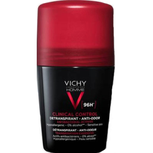 VICHY HOMME DEODORANTE CLINICAL CONTROL 96H ROLL 50 ML