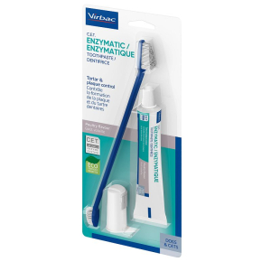 KIT DENTIFRICIO ENZIMATICO 70 G + SPAZZOLINO DA DENTI + SPAZZOLINO DA DITO