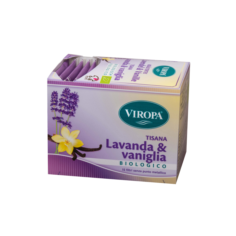 VIROPA TISANA LAVANDA&VANIGLIA BIOLOGICO 15 FILTRI