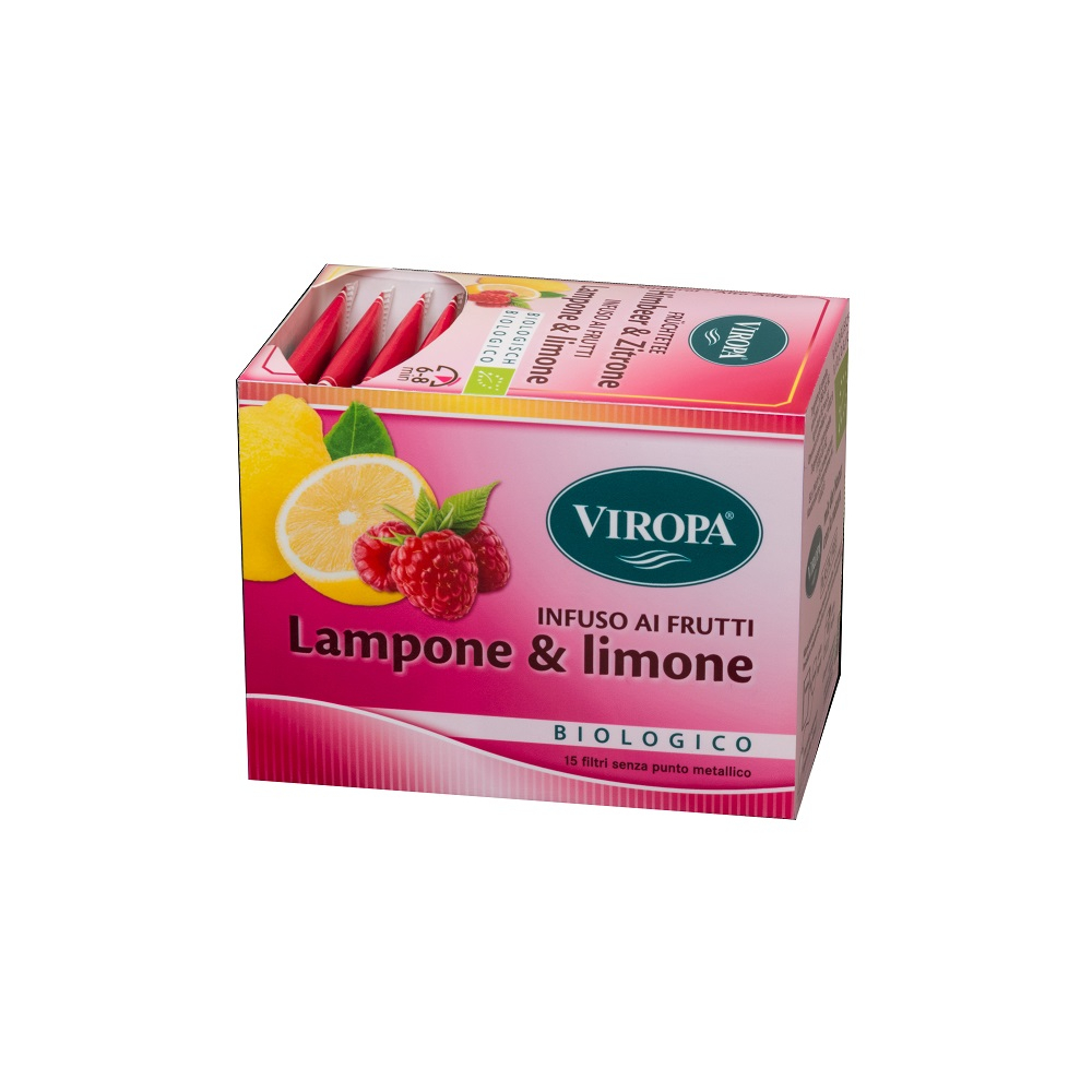 VIROPA INFUSO LAMPONE & LIMONE BIO 15 BUSTINE DA 2,7 G