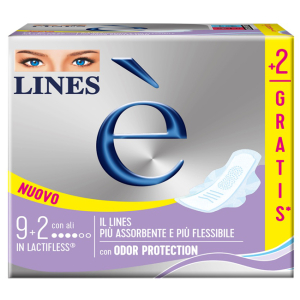 LINES E' ALI CARRY PACK 9 + 2 PEZZI