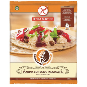 RICCIONE PIADINA CON OLIVE TAGGIASCHE 250 G