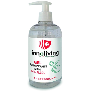 INNOLIVING GEL IGIENIZZANTE MANI 64% ALCOL 500 ML