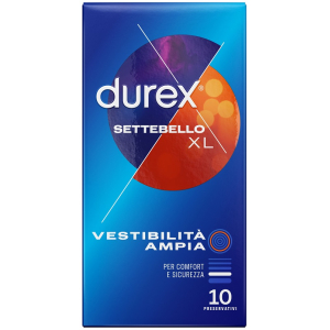 PROFILATTICO DUREX SETTEBELLO EXTRALARGE 10 PEZZI