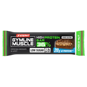 GYMLINE PROTEIN BAR 36 CHOCO NUT LS 55 G