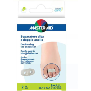 SEPARATORE DITA MASTER-AID FOOTCARE CON ANELLO DOPPIO LARGE 2 PEZZI C11