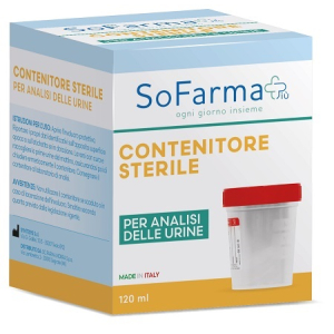 CONTENITORE URINA IN POLIPROPILENE DA 120 ML SOFARMAPIU'