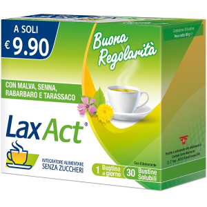 LAX ACT 30 BUSTINE SOLUBILI SENZA ZUCCHERI