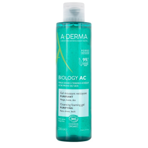 ADERMA BIOLOGY AC GEL DETERGENTE SCHIUMOGENO PURIFICANTE 200 ML