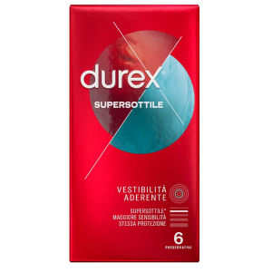 PROFILATTICO DUREX SUPERSOTTILE CLOSE FIT 6 PEZZI