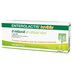 ENTEROLACTIS BEVIBILE 6 FLACONCINI X 10 ML