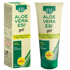 ESI ALOE VERA GEL TEA TREE CON VITAMINA E 100 ML