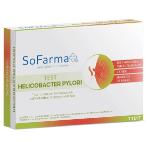 TEST AUTODIAGNOSTICO HELICOBACTER PYLORI SOFARMAPIU'