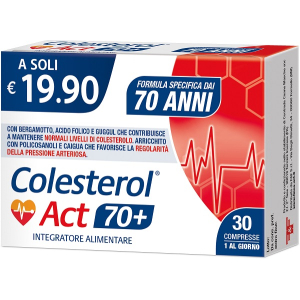 COLESTEROL ACT 70+ 30 COMPRESSE