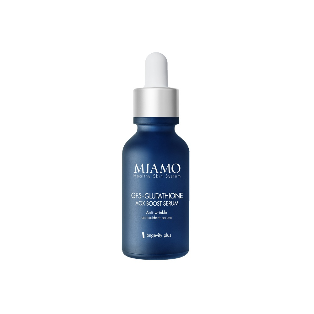MIAMO LONGEVITY PLUS GF5-GLUTATHIONE AOX BOOST SERUM 30 ML