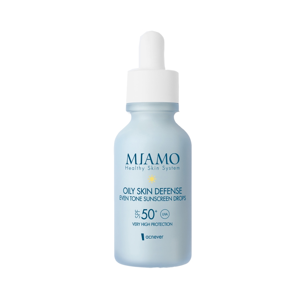 MIAMO ACNEVER OILY SKIN DEFENSE SUNSCREEN DROPS SPF 50+ 30 ML
