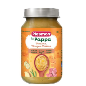 PLASMON LA PAPPA VERDURE MANZO E PASTINA 200 G