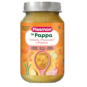 PLASMON LA PAPPA VERDURE PROSCIUTTO E PASTINA 200 G