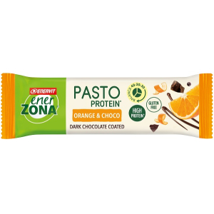 ENERZONA PASTO PROTEIN ORANGE&CHOCO BARRETTA RICOPERTA CON CIOCCOLATO FONDENTE 58 G