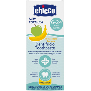 CHICCO DENTIFRICIO 6 MESI+ MELABANANA CON FLUORO 50 ML