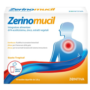 ZERINOMUCIL 10 BUSTINE 3,6 G