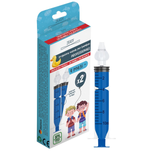 SIRINGA 10ML IRRIGATORE NASALE 2EASY PER BAMBINI BLU