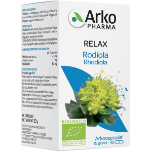 ARKOCAPSULE RODIOLA BIO 45 CAPSULE