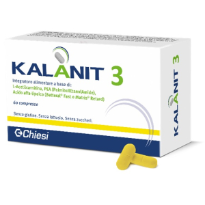 KALANIT 3 60 COMPRESSE DA 1475 MG SENZA GLUTINE, SENZA LATTOSIO, SENZA ZUCCHERI