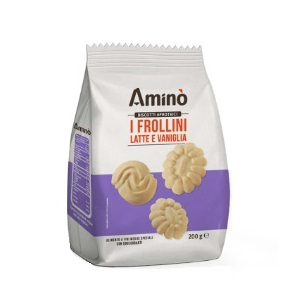 AMINO' I FROLLINI LATTE E VANIGLIA 200 G