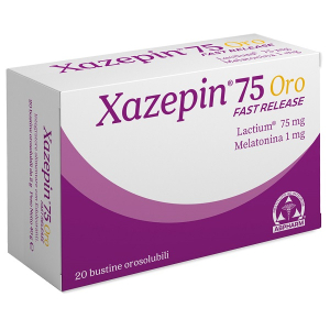 XAZEPIN 75 ORO FAST RELEASE 20 BUSTINE