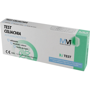 TEST CELIACHIA AUTODIAGNOSTICO MUNUS MEDICAL DETERMINAZIONE ANTICORPI ANTI-DGP/IGA/IGG NEL SANGUE